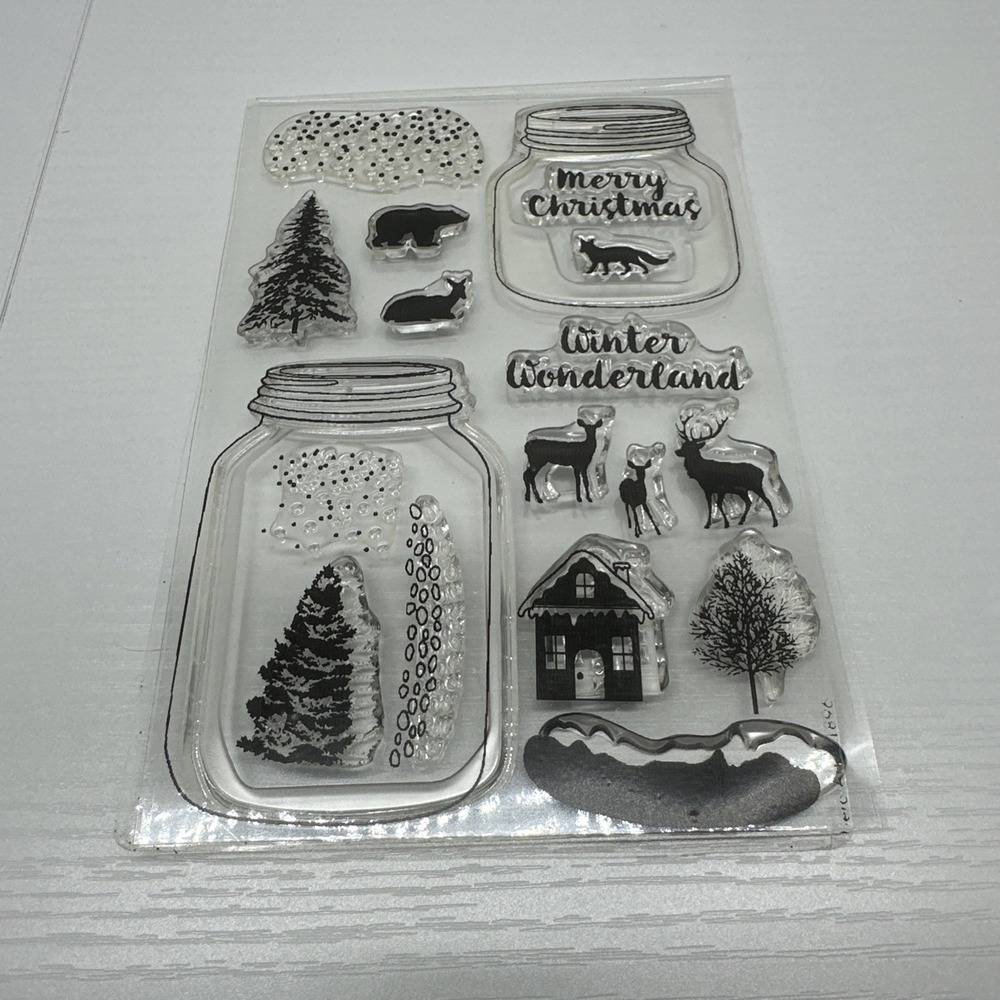 Hero Arts Winter Scene Clear Stamps